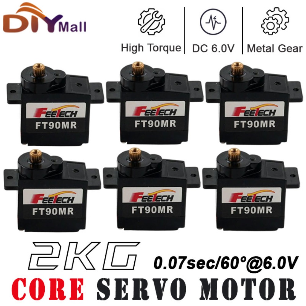 Rc Car Servo - 1/2/4 PCS Feetech FT90M Digital Metal