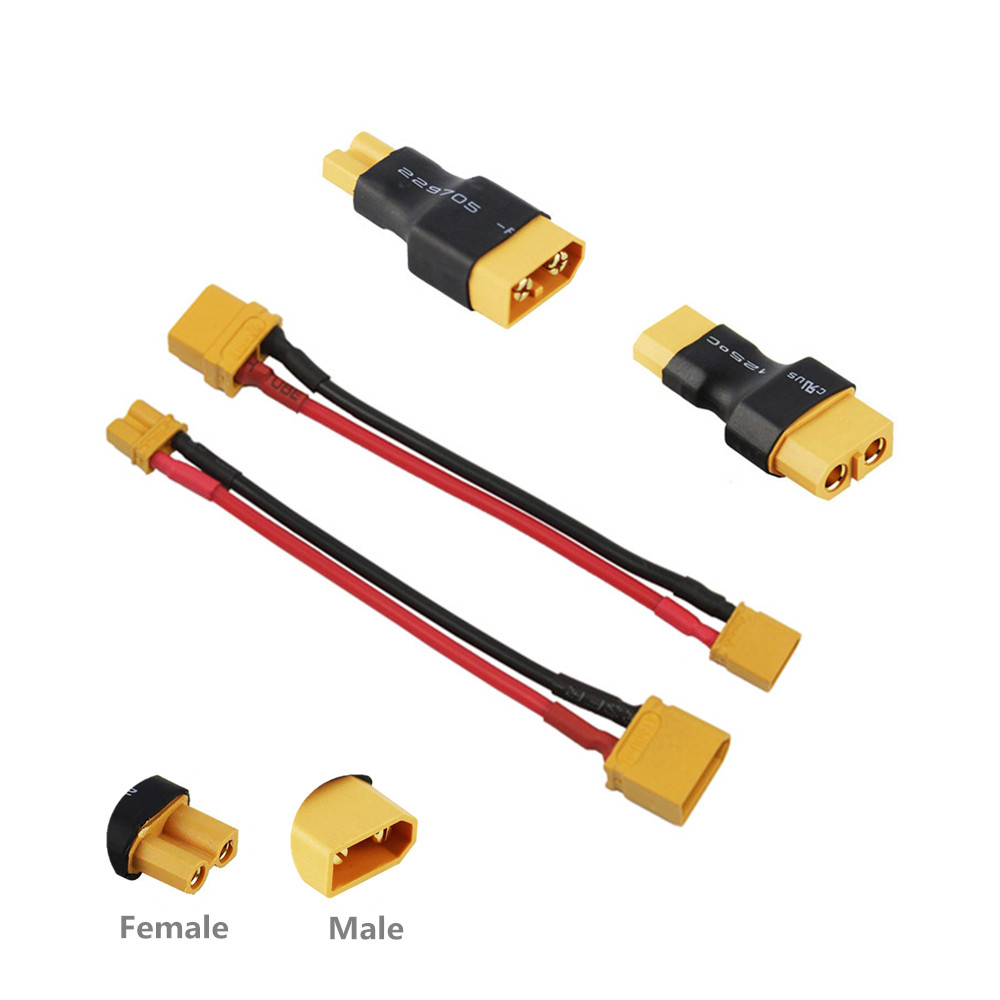 Drone Frame 5 Inch - 1pcs XT60 to XT30 Connector Adapter