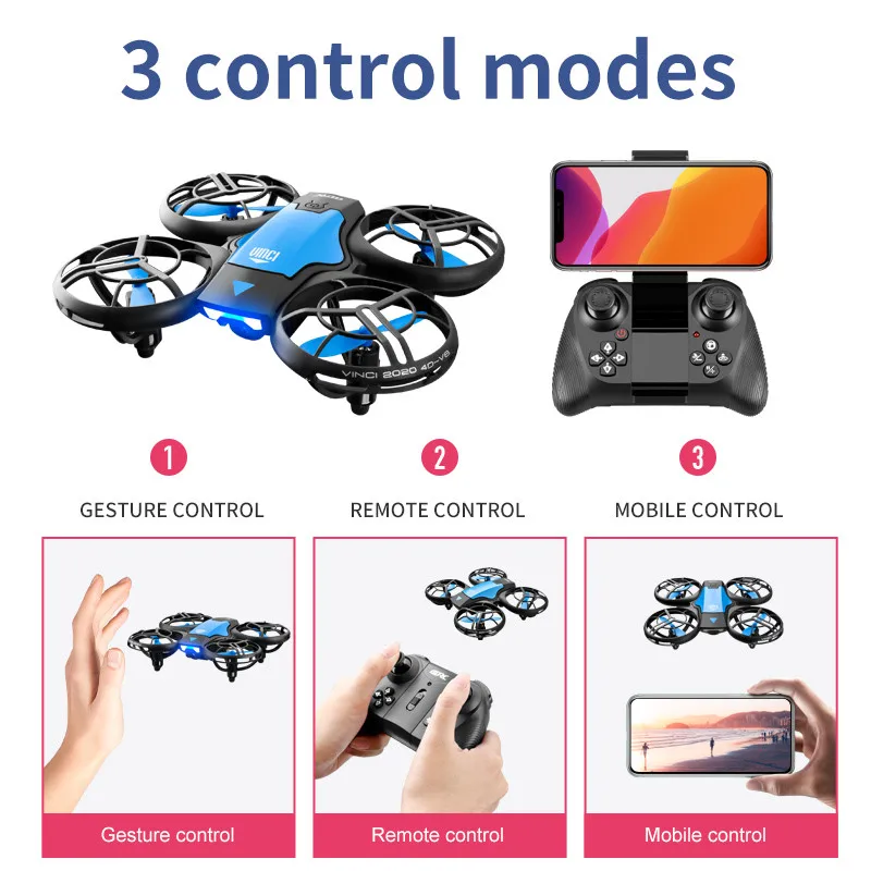 V8 New Mini Drone 4K Professio - Drone Rc Helicopter With Camera review and price