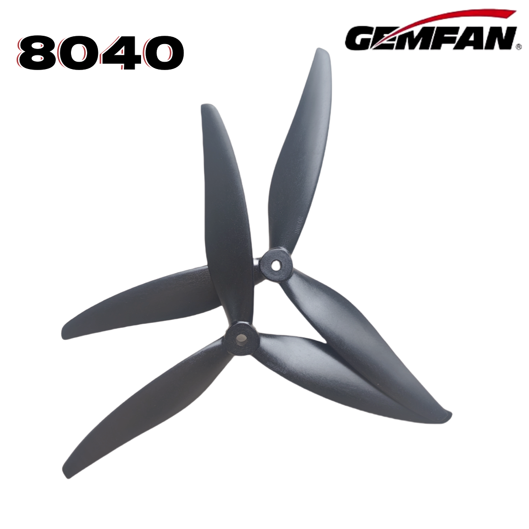 Gemfan 8040 8X4X3 3-blade 8-in - Drone With Rc 2 review and price