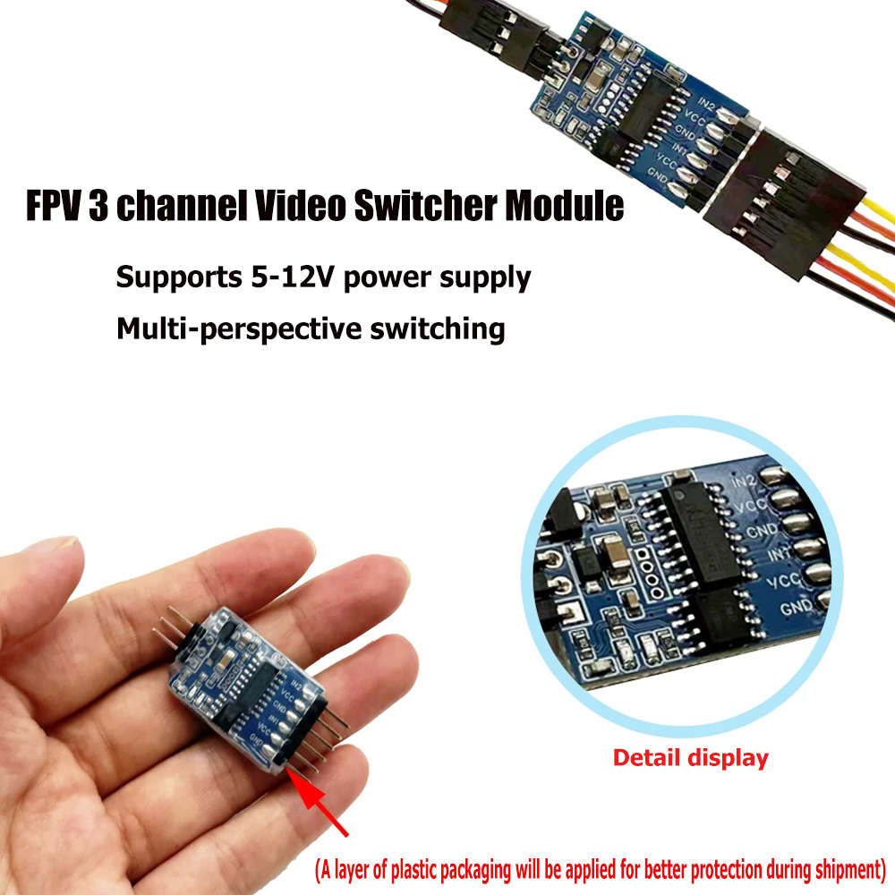 5.8G 3 Channel Video Switcher  - Drone With Rc 2 review and price