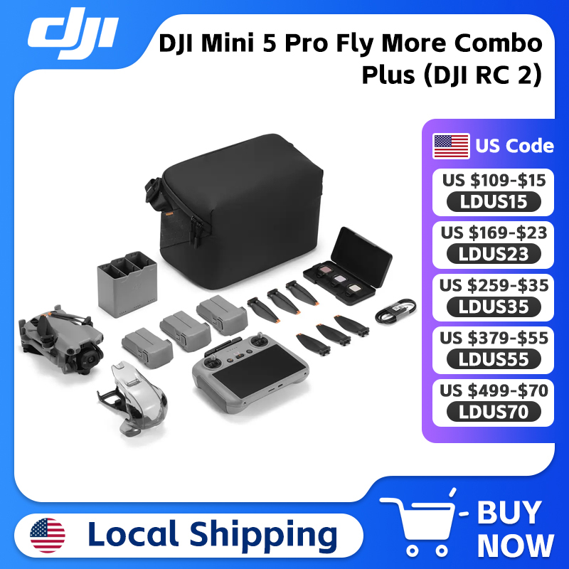 DJI Mini 5 Pro Fly More Combo  - Drone Dji Rc Pro 2 review and price