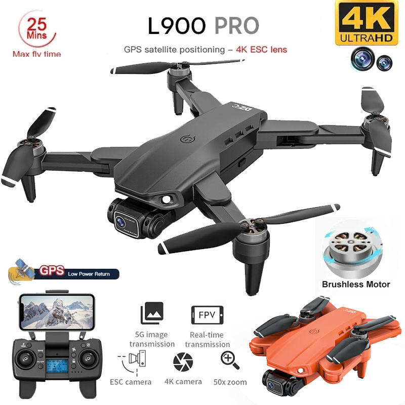 L900 Pro GPS Drone 4K Professi - Drone Rc Helicopter With Camera review and price