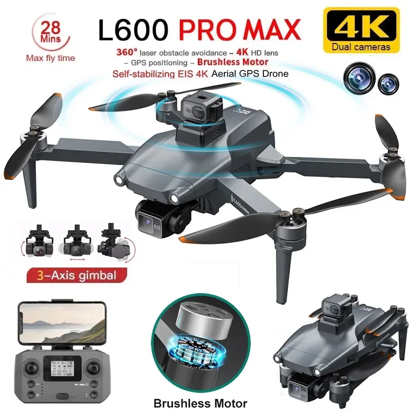 L600 PRO MAX GPS Drone Profess - Drone Rc Helicopter With Camera review and price