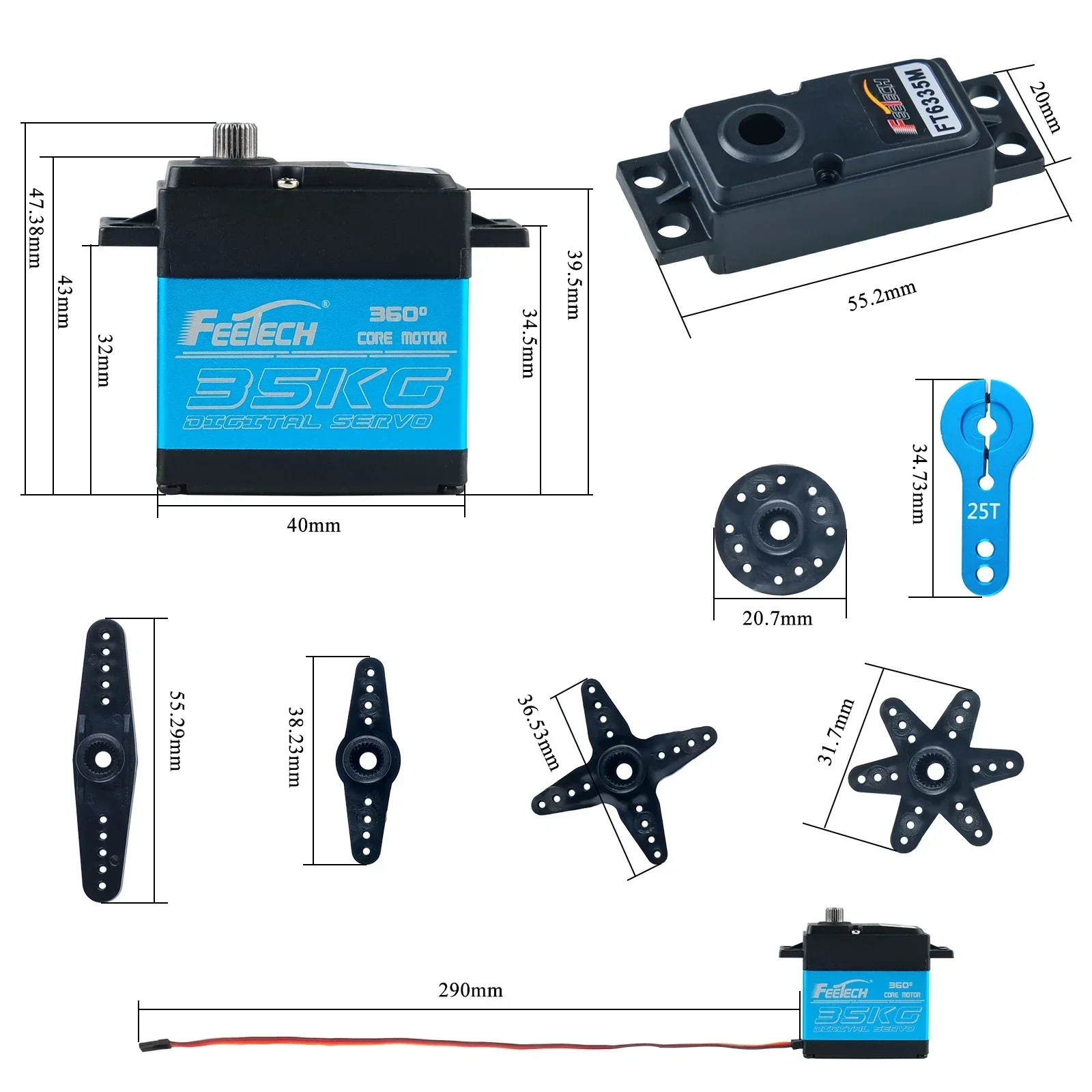 Feetech FT6335M Digital RC Ser - Rc Car Servo review and price
