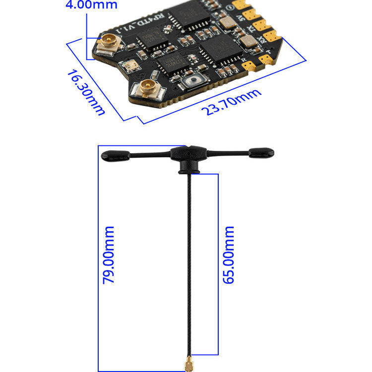 RadioMaster RP4TD ExpressLRS 2 - Drone Frame 5 Inch review and price