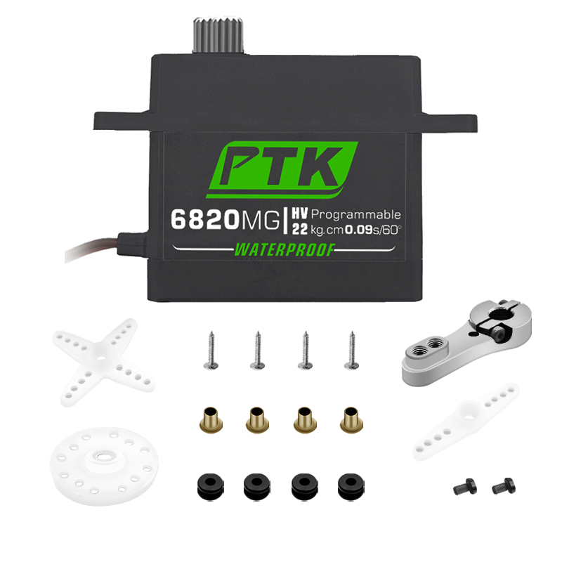 PTK servo Metal gear 20Kg 30Kg - Rc Car Servo review and price